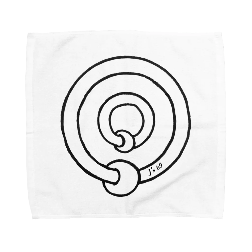 J's69のring Ring Towel Handkerchief