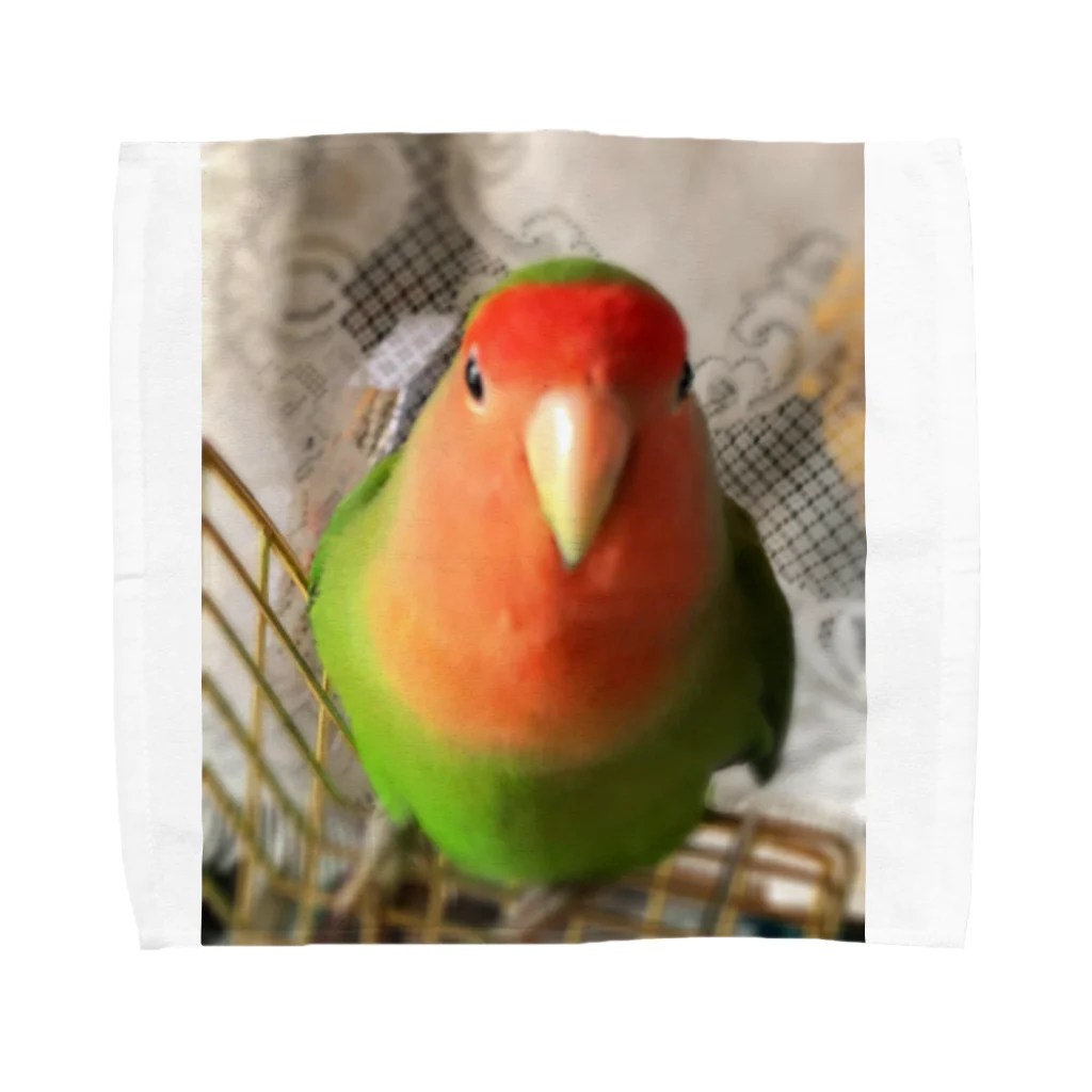 JADEのインコ界の用心棒、ジェイド之介 Towel Handkerchief