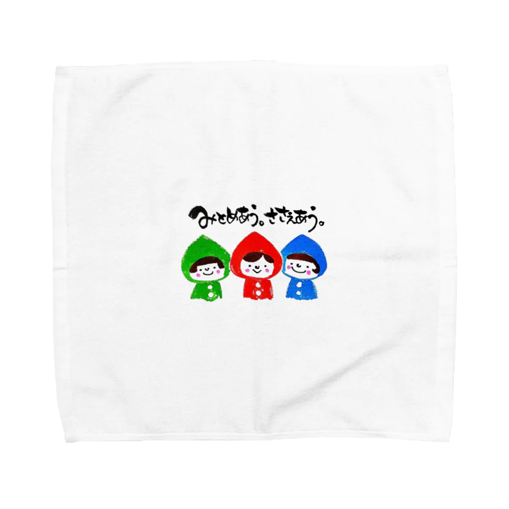 ふでこのゆるふでのなかよしとんがりちゃん Towel Handkerchief