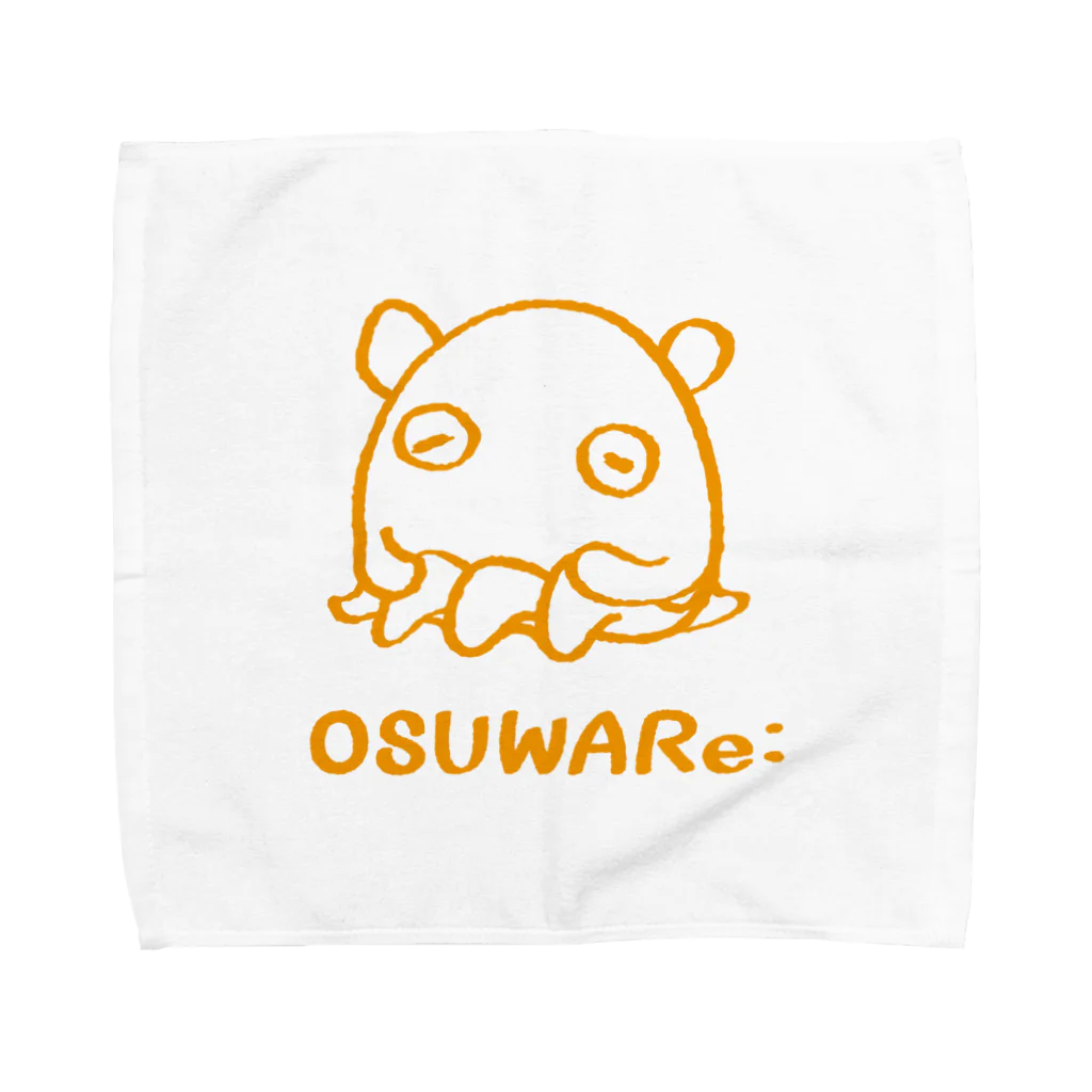 OSUWARe:のメンダコさん Towel Handkerchief