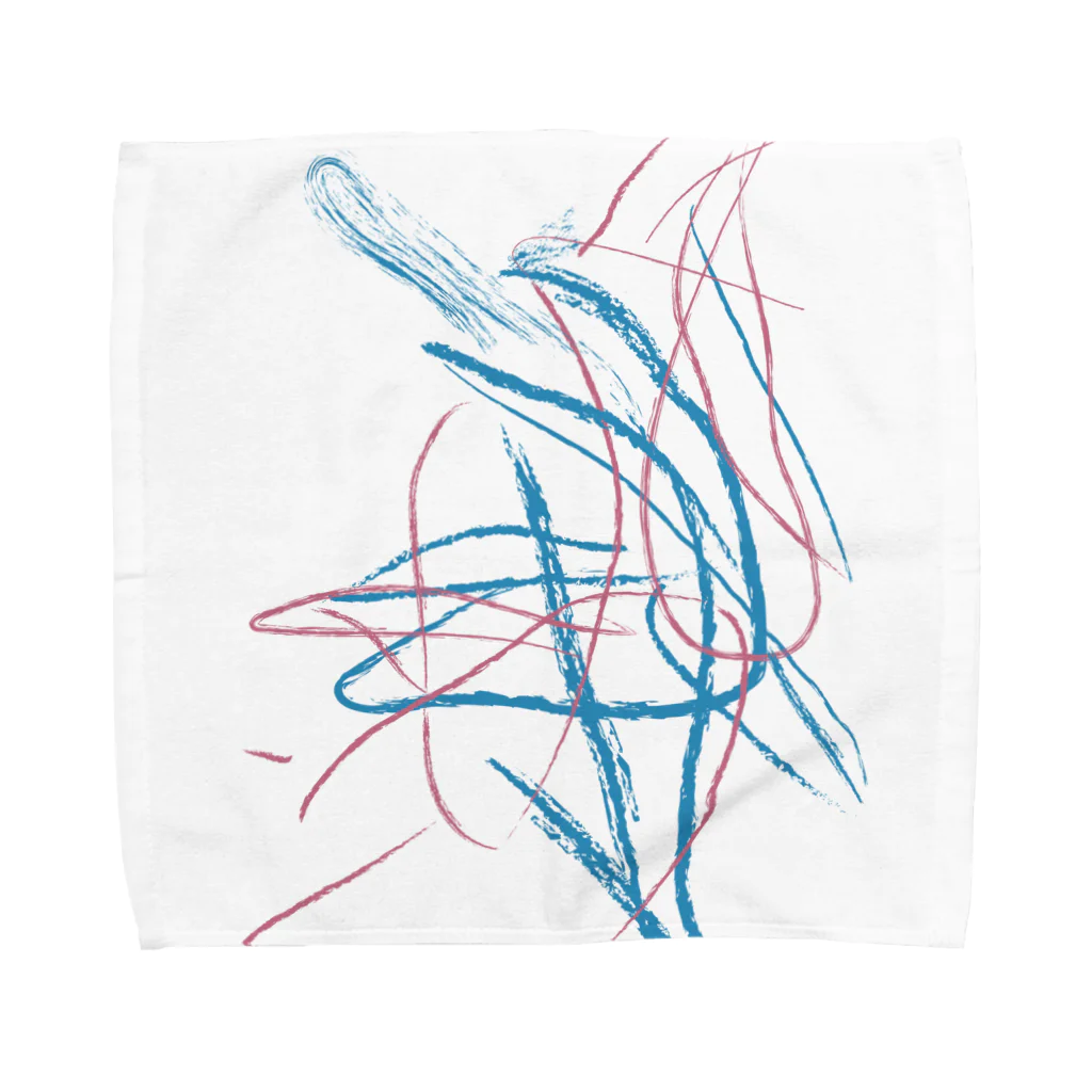 irodoruhanaのdrawing Towel Handkerchief