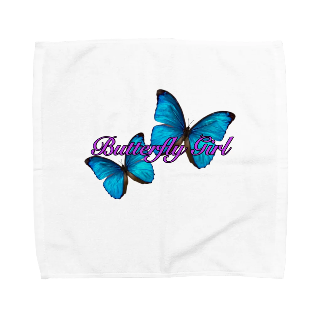 ヒナタの🦋butterfly girl🦋 Towel Handkerchief
