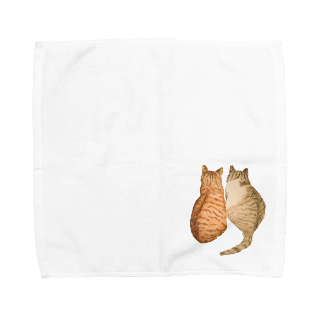  prièreのうちの猫ズ Towel Handkerchief