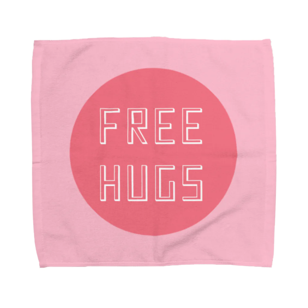 吉田屋のFREE HUGS(フリーハグ)【サークル】 タオルハンカチ