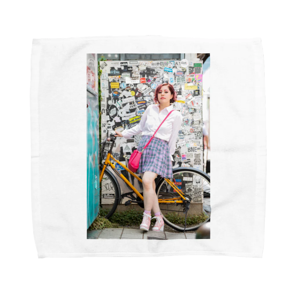  RiRiちゃんの自転車ドロボー Towel Handkerchief