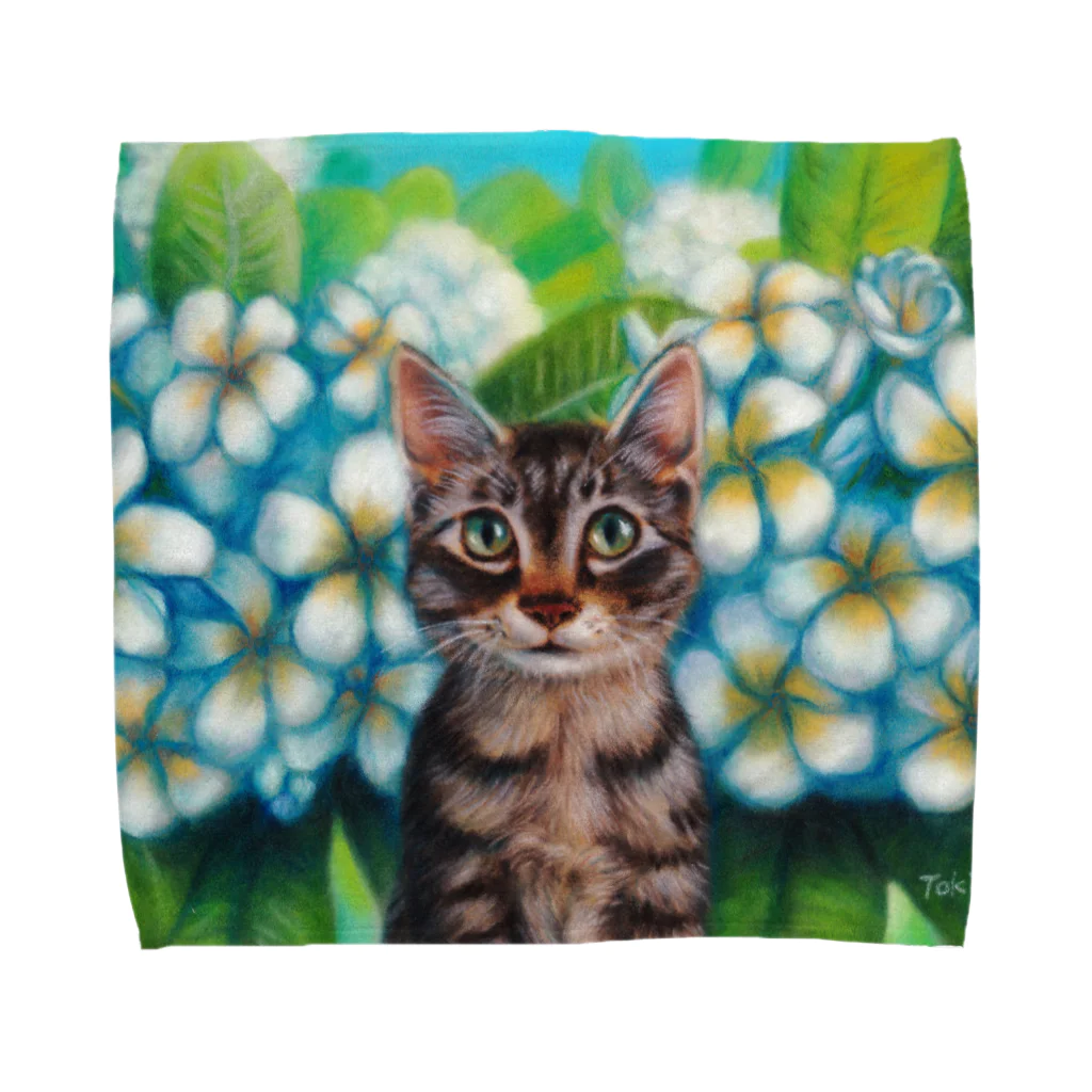 tokittyのPlumerian Surprise Towel Handkerchief