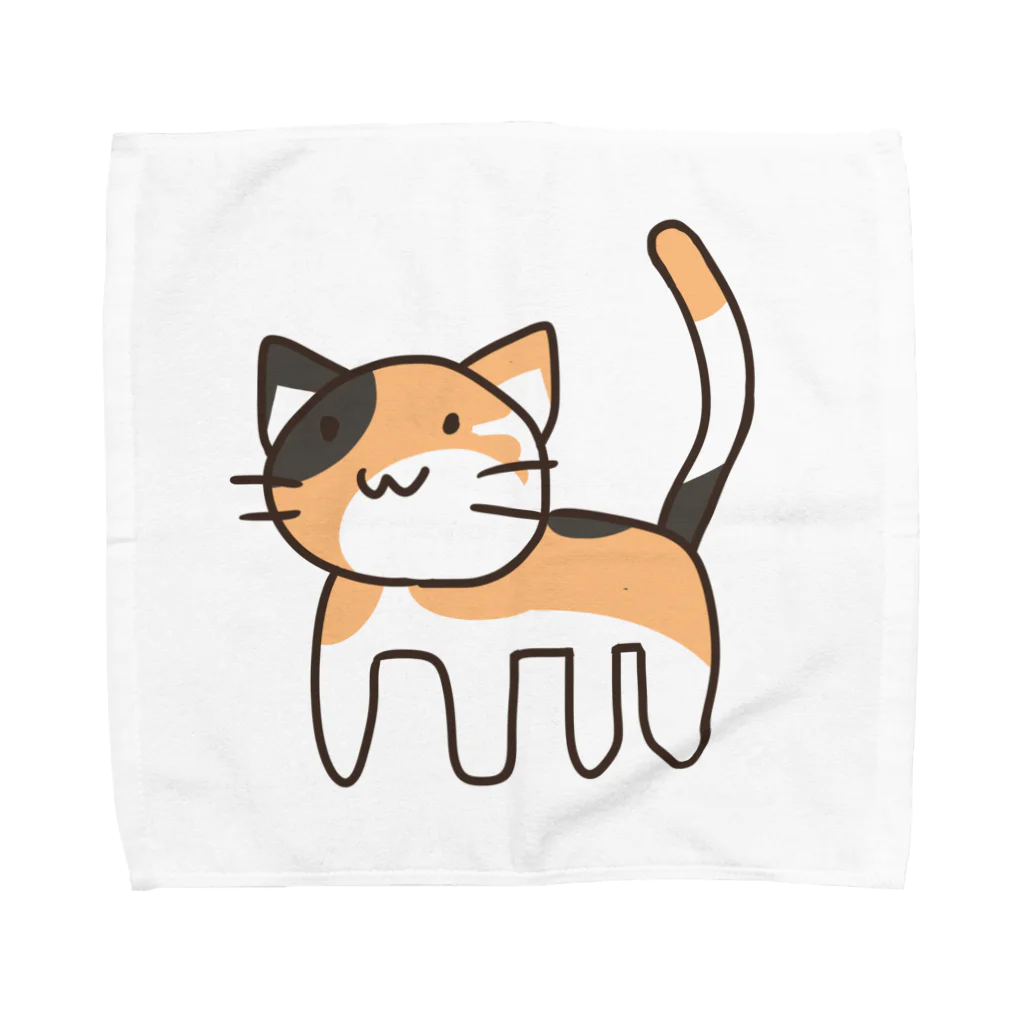 みけねこ屋のみけねこ Towel Handkerchief