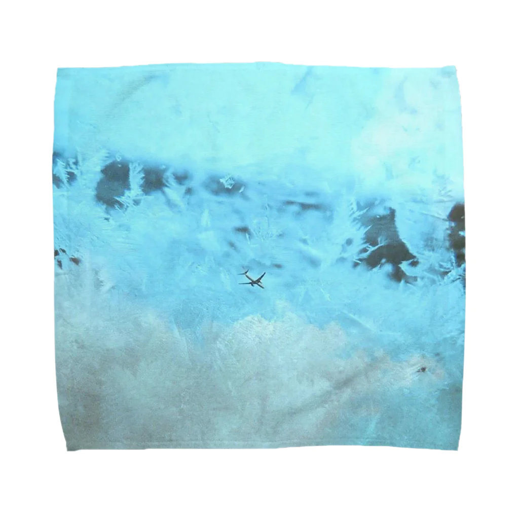 鯨窓机(第二極地観測所)の“ストームグラス航空402便” Towel Handkerchief