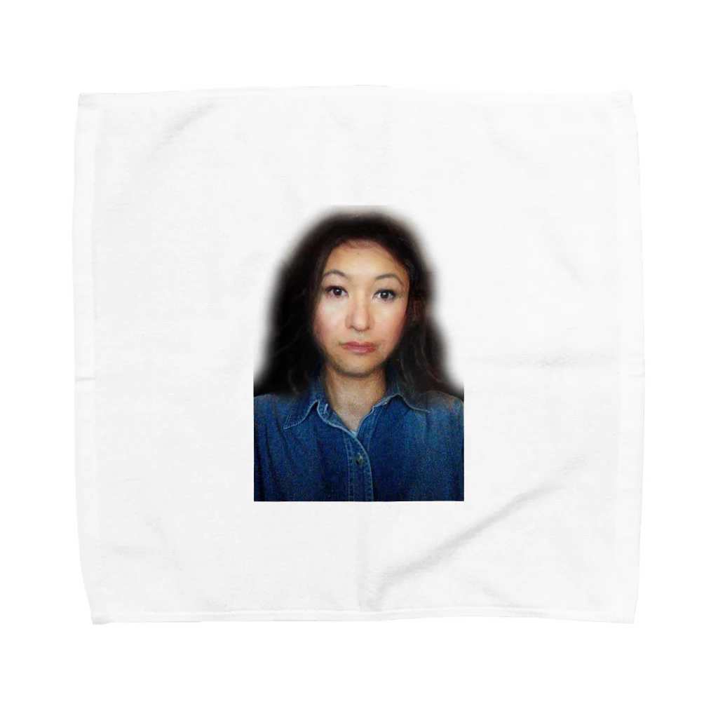 ミラくまの謎の美女 Towel Handkerchief