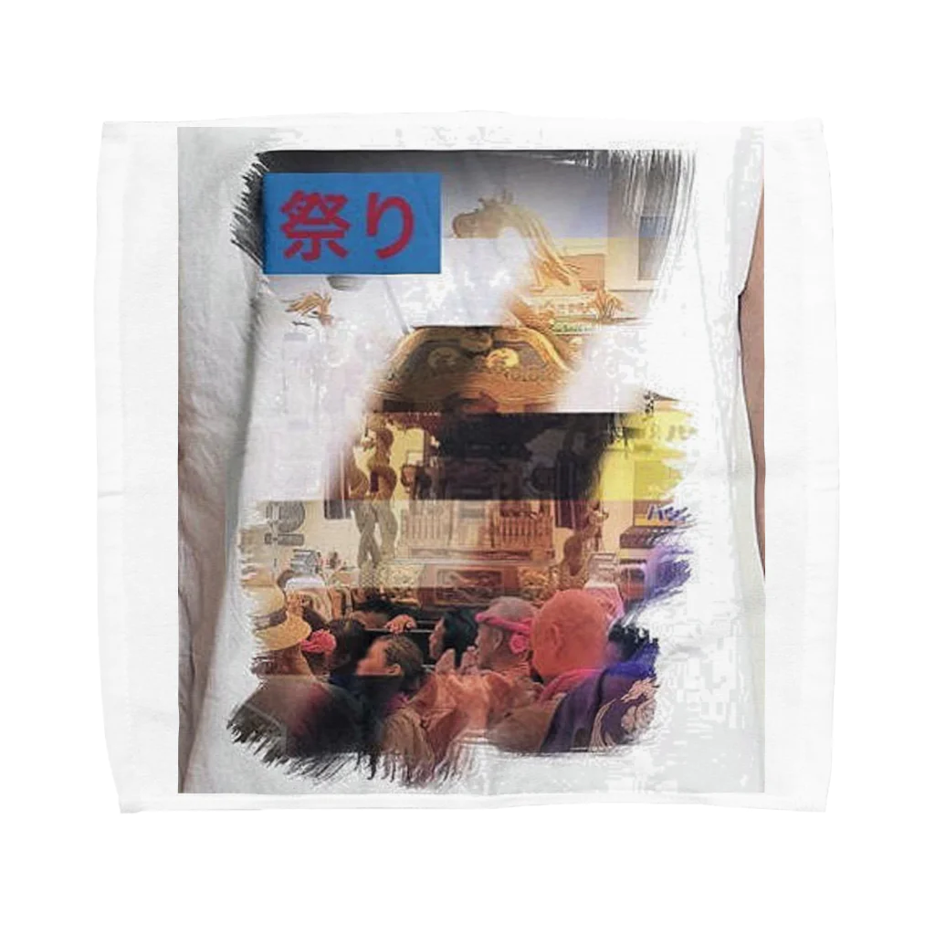 テル！のお店の神輿その１ Towel Handkerchief