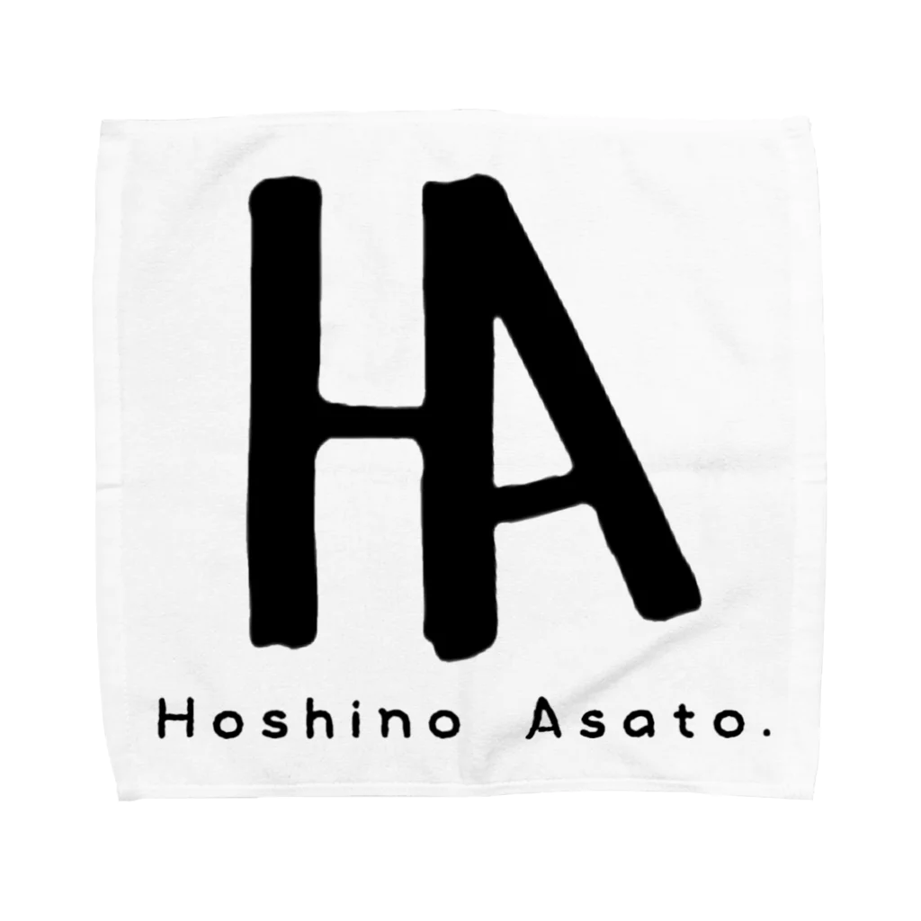 Hoshino Asato.のロゴ達 Towel Handkerchief