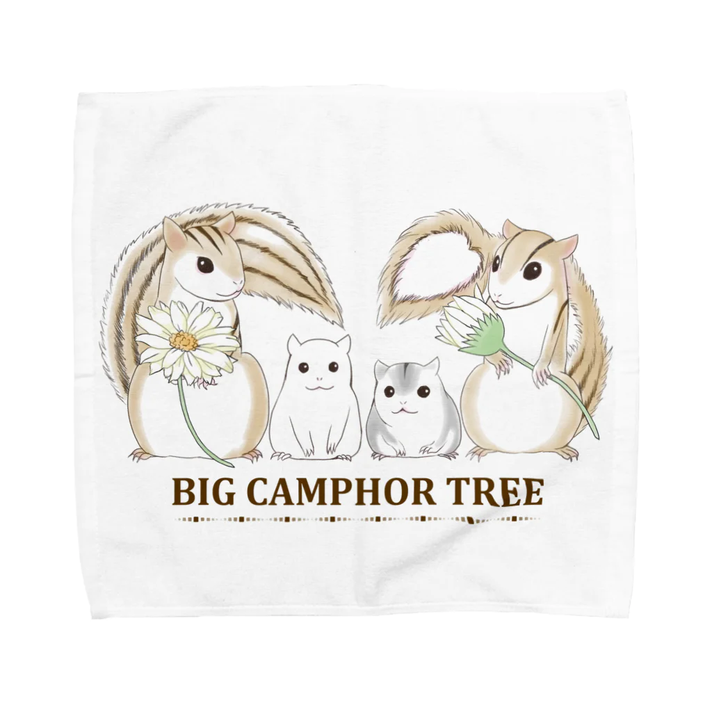 BIG CAMPHOR TREEのBIG CAMPHOR TREEタオルハンカチ タオルハンカチ