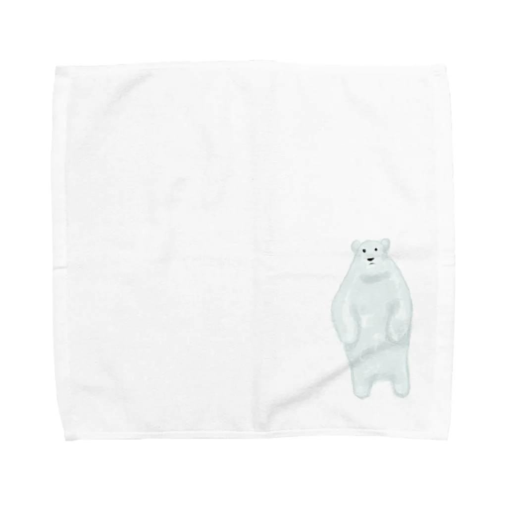 シーアペイントのしろくま Towel Handkerchief