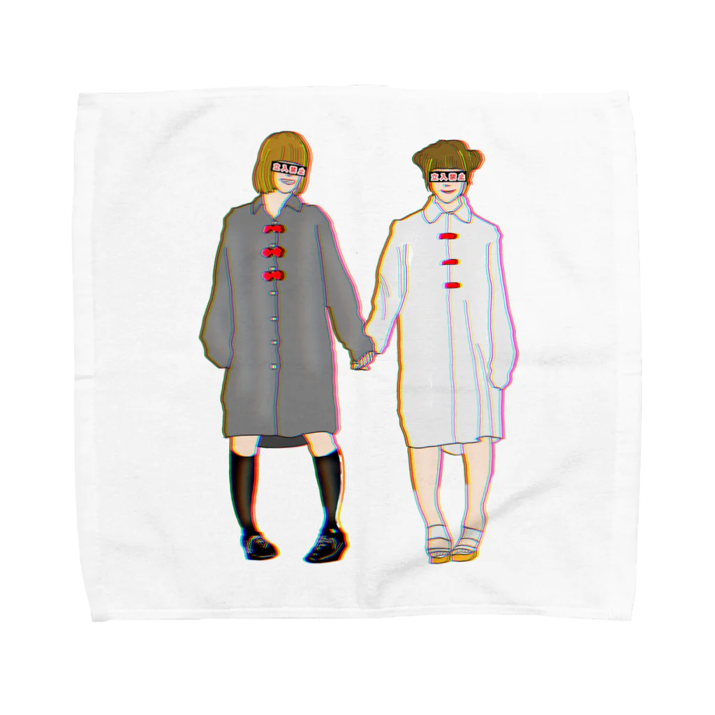 「改造人間32号」STOREのツインズ Towel Handkerchief