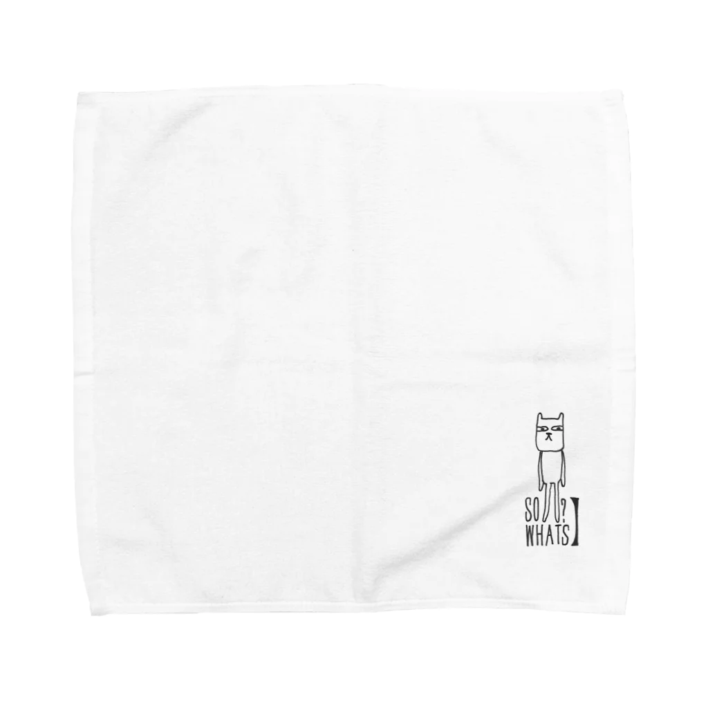 曖昧模糊なデザインショップのダカラ何？ Towel Handkerchief