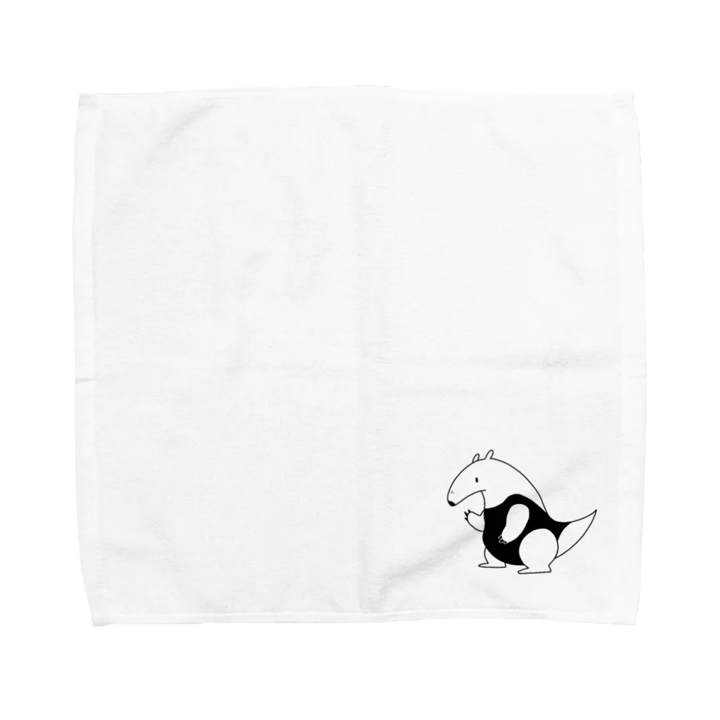 narokuiショップのアリクイくん Towel Handkerchief