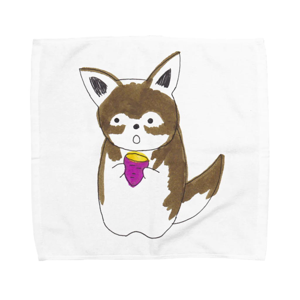 meri.の焼き芋大好きめりちゃん Towel Handkerchief