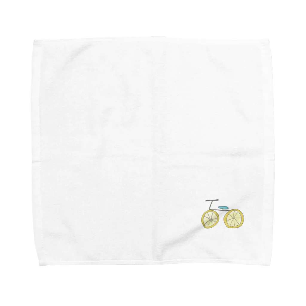 lemon_sourのレモンバイク Towel Handkerchief