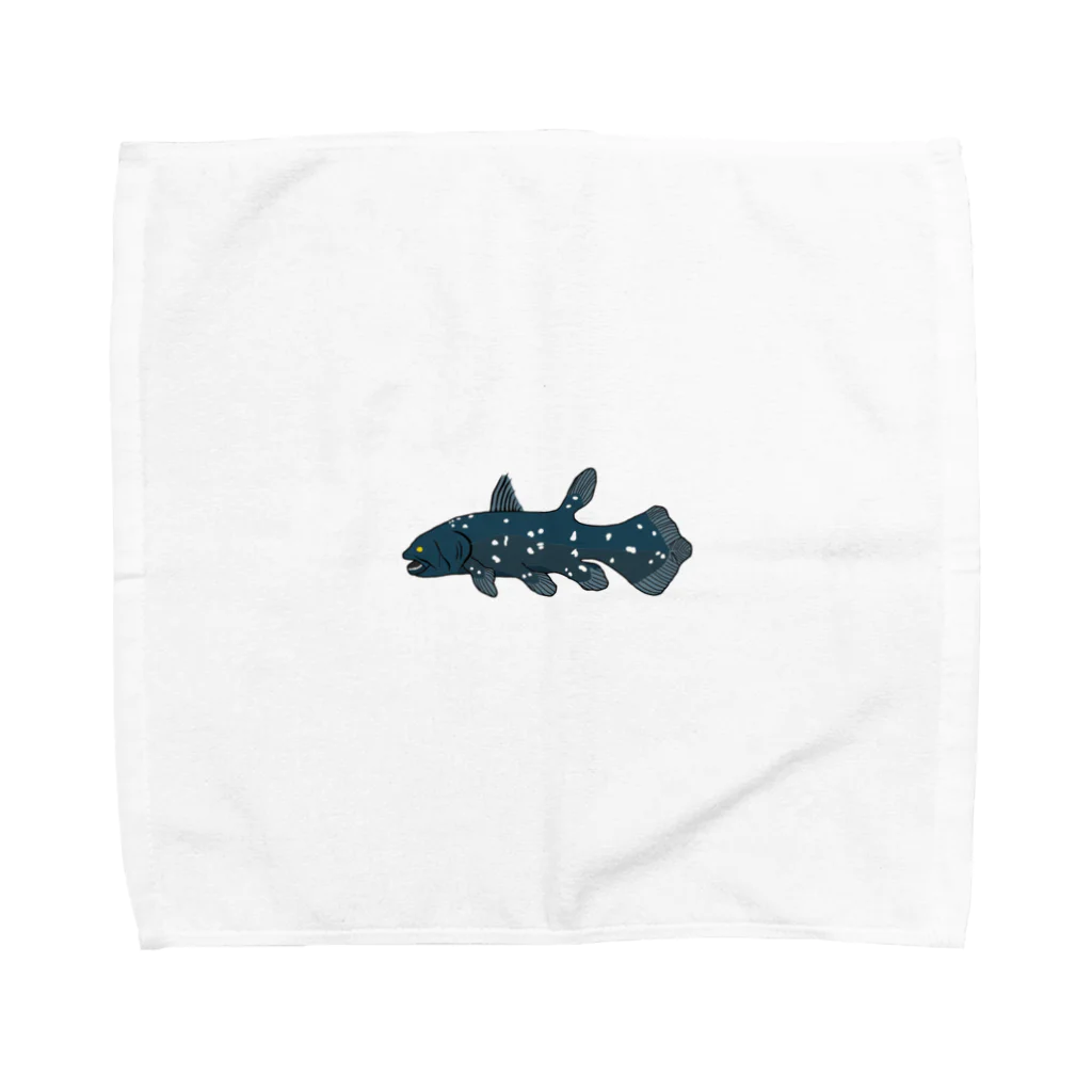 ki-yanのシーラカンス Towel Handkerchief