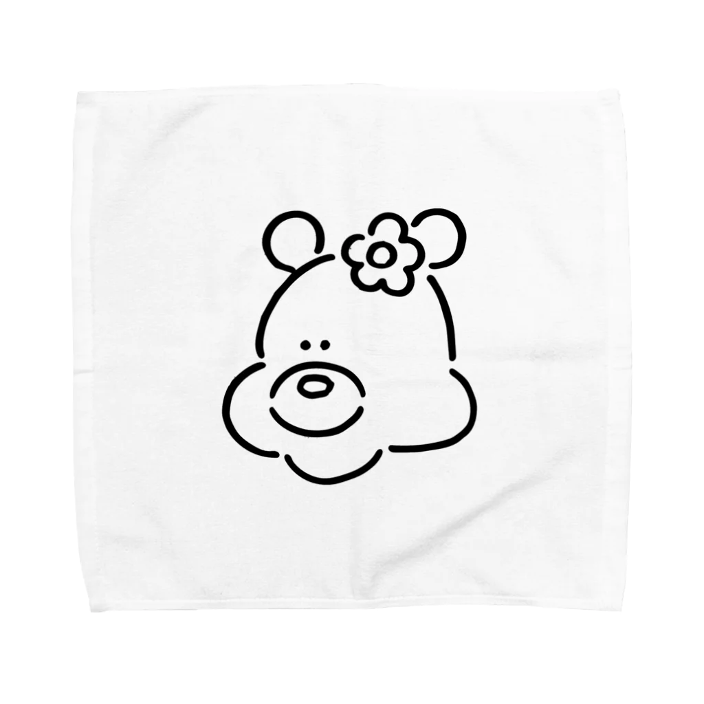 ミックスジュース。のくま(おんなのこ) Towel Handkerchief