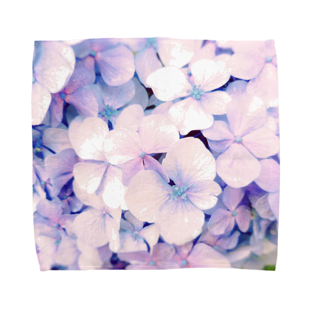 fakirのhydrangea タオルハンカチ