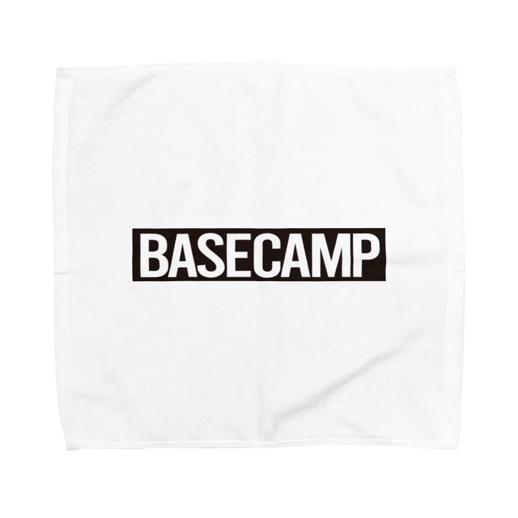 BASE-CAMPのBASE CAMP BLACK タオルハンカチ