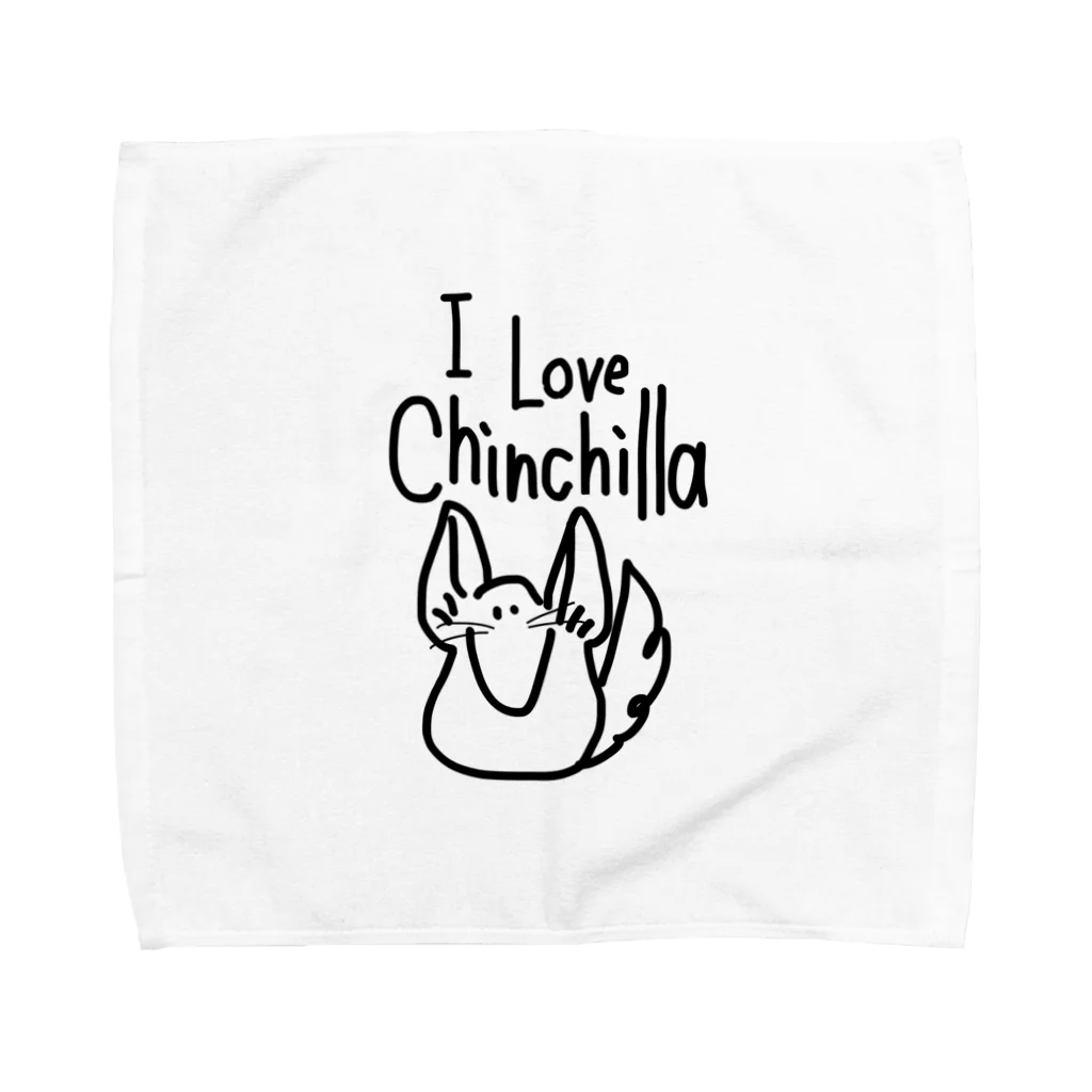 chinchillamfmfのチンチラさん Towel Handkerchief