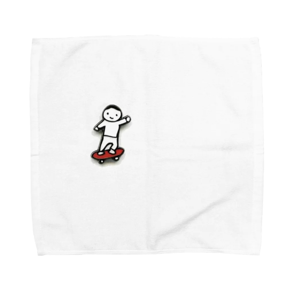 yusaku714のruaha skate boardings ロゴ Towel Handkerchief