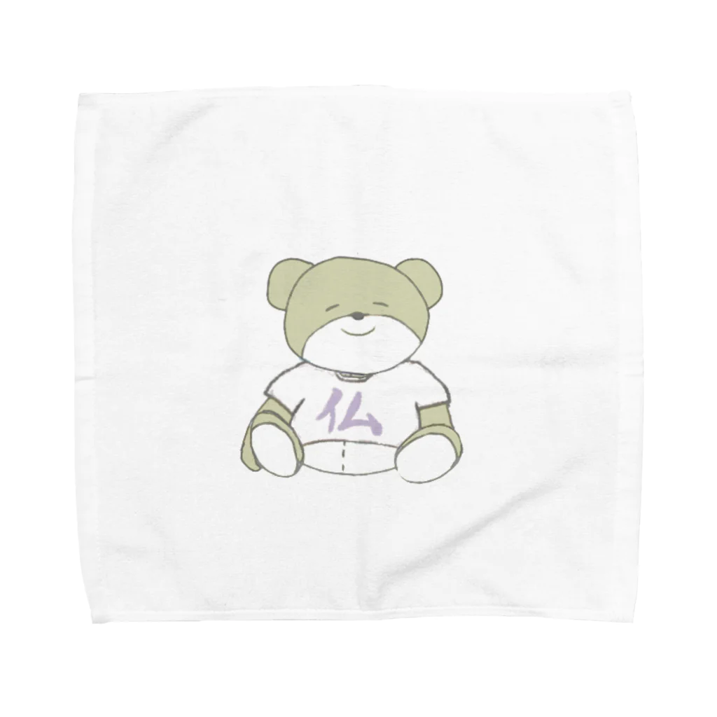 1993rt_のほとけくま Towel Handkerchief