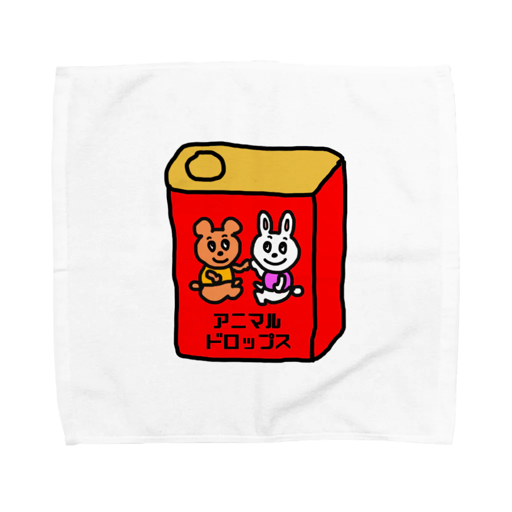 Candy Candyのアニマルドロップス Towel Handkerchief