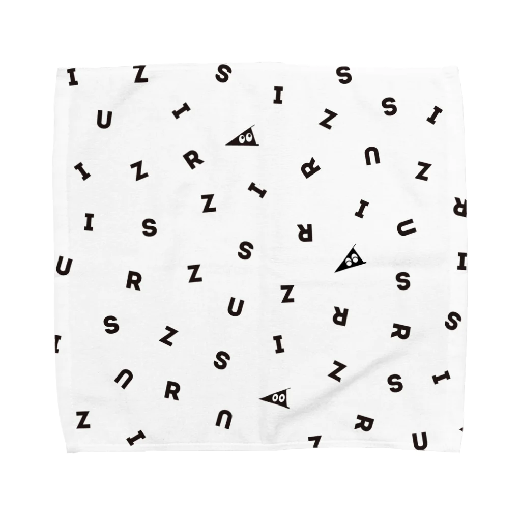 忍者スリスリくんのS・U・Z・U・R・I Towel Handkerchief