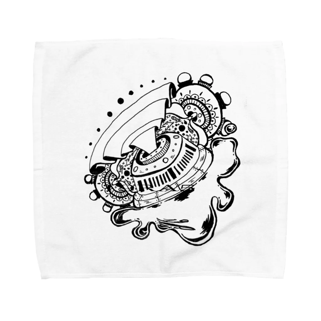 19RA5作品グッズのoverflow Towel Handkerchief