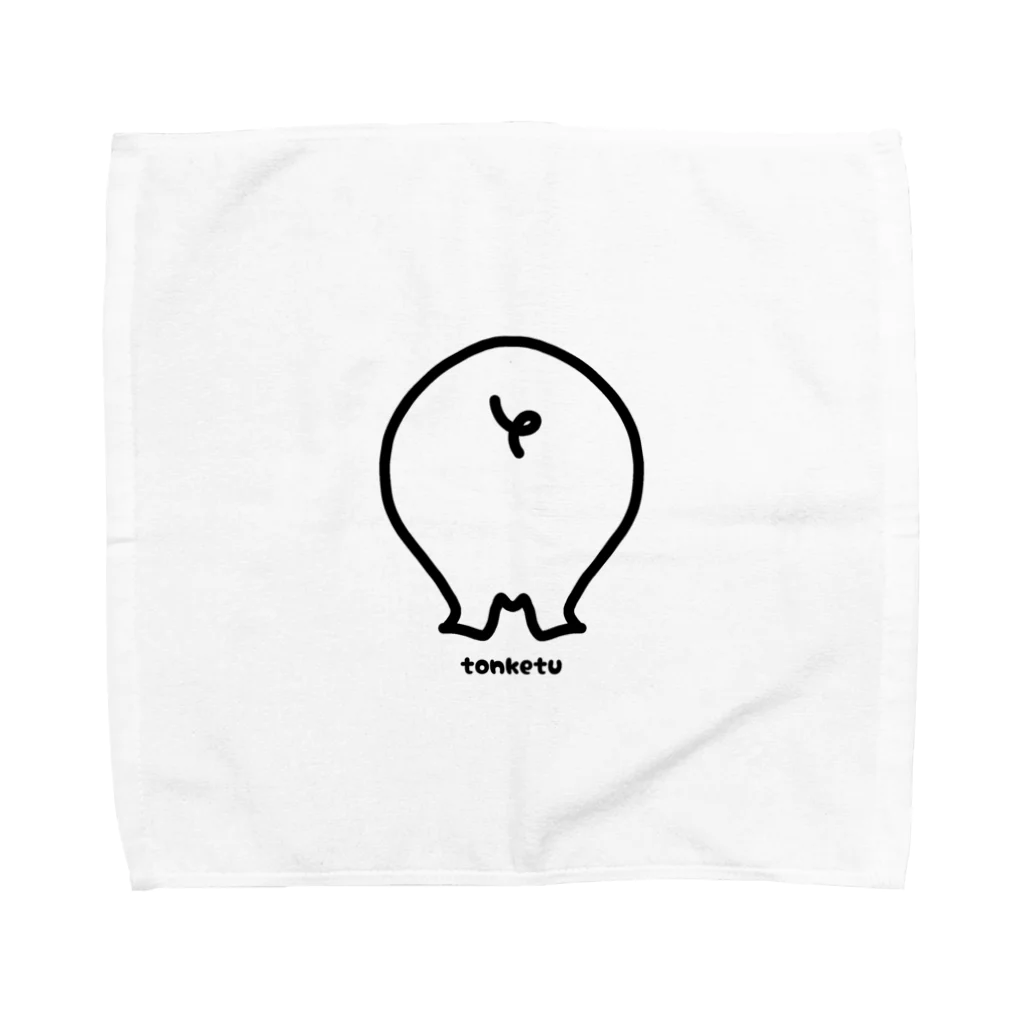 mojimojiのtonketu Towel Handkerchief