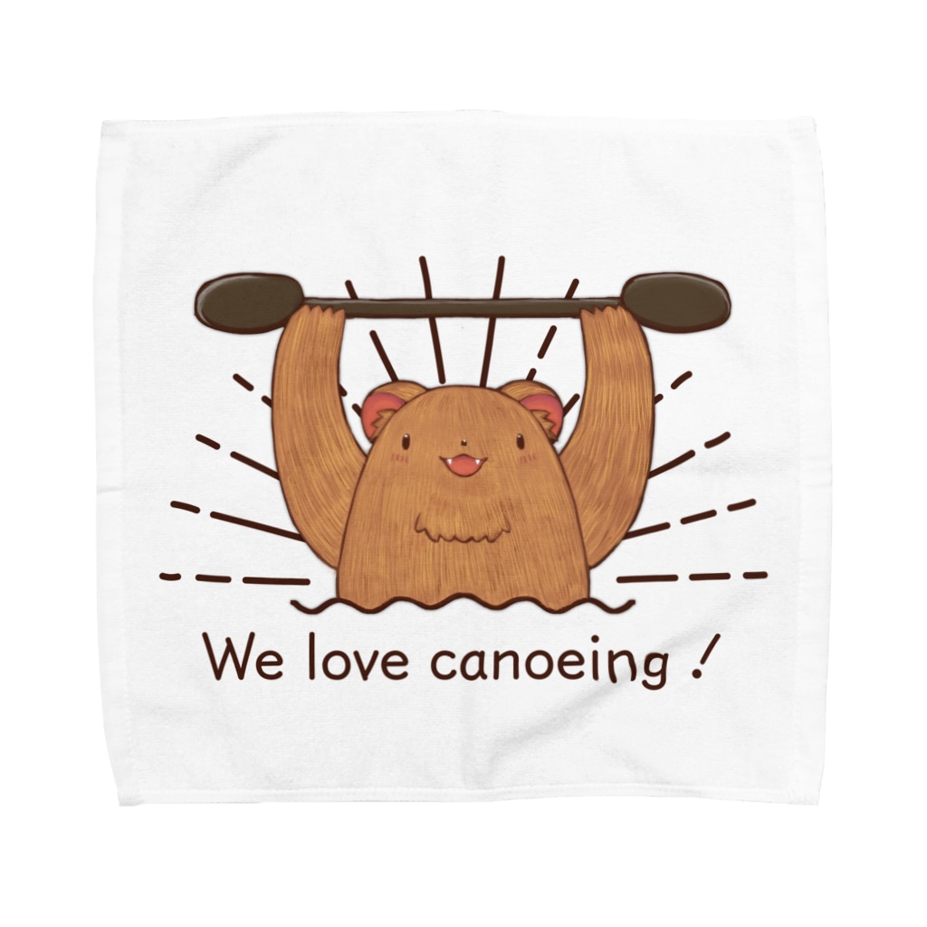 なないろLab.のWe love canoeing ! Towel Handkerchief