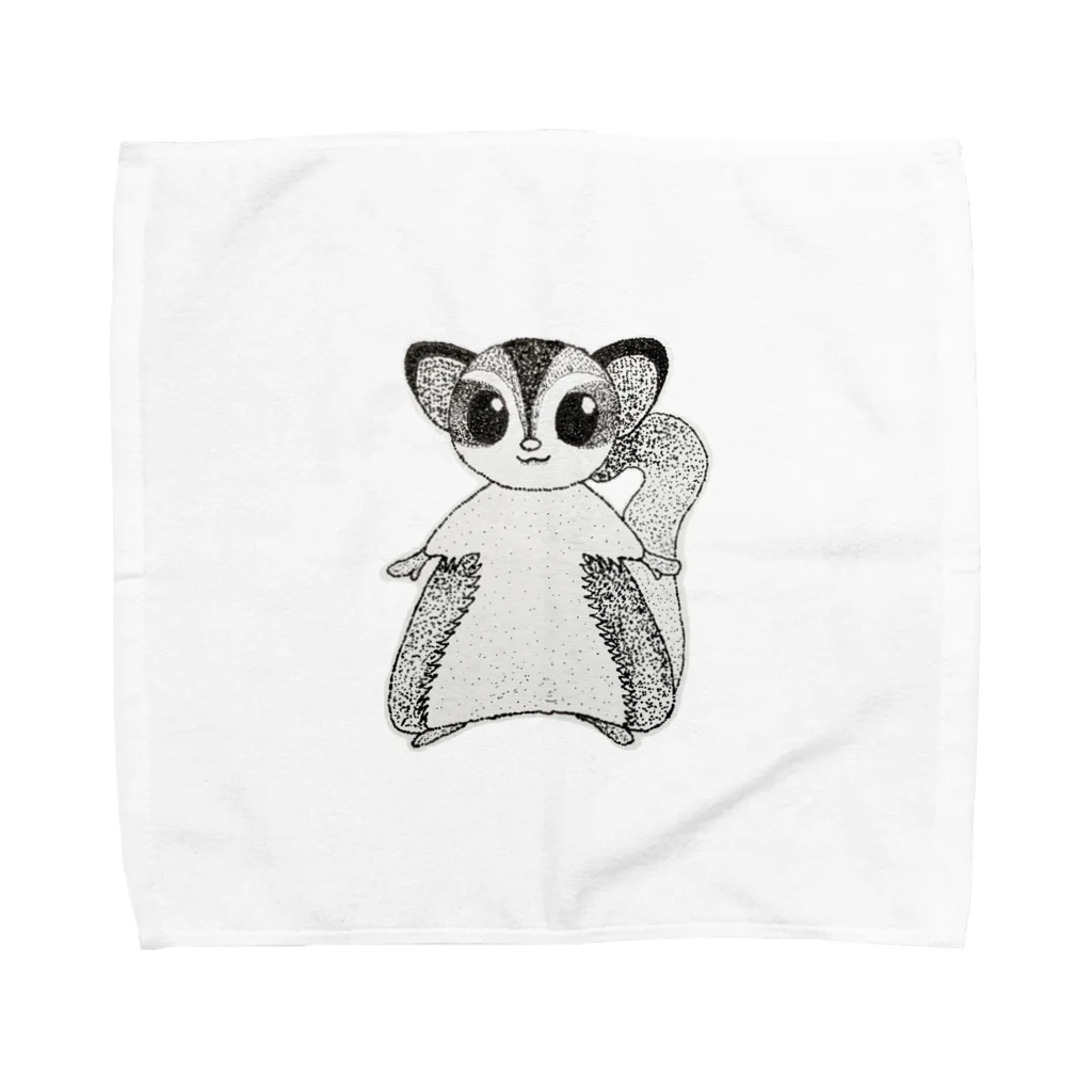 田島 優花のモモンガ① Towel Handkerchief