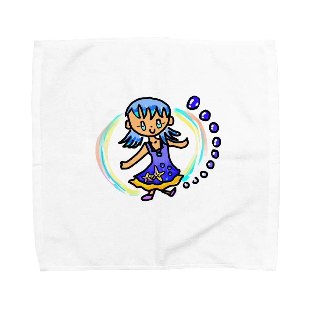 まにゃショップの海の子 Towel Handkerchief