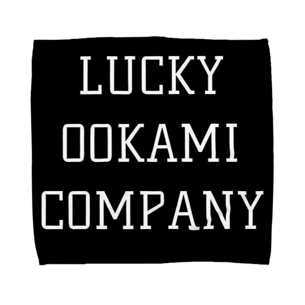 LUCKY OOKAMI COMPANYのCOMPANY MEMBER GOODS タオルハンカチ