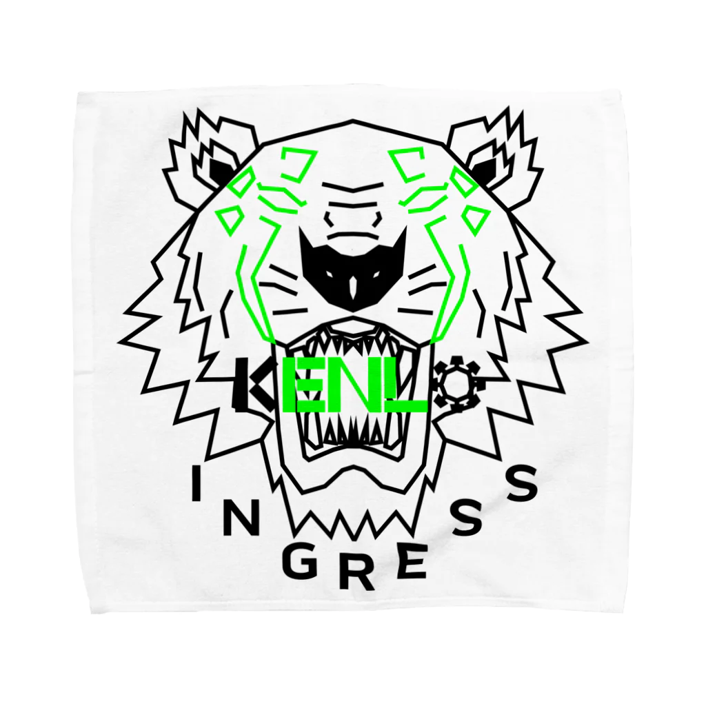 5ASwagsのKENLO TIGER Towel Handkerchief