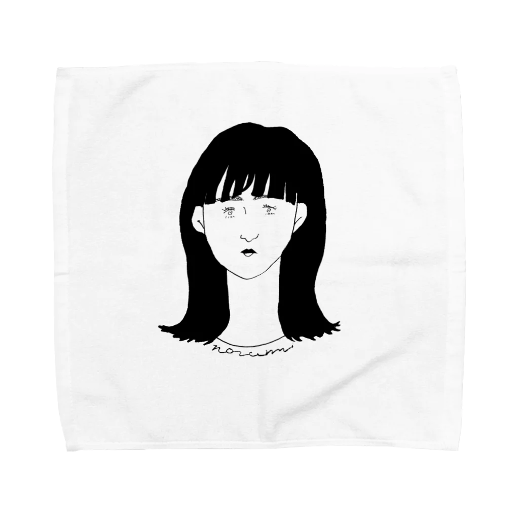 nozomimmの真顔 Towel Handkerchief