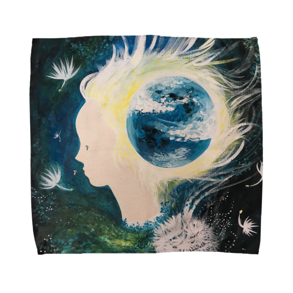 ほしのしほ家 vol.2のearth Towel Handkerchief