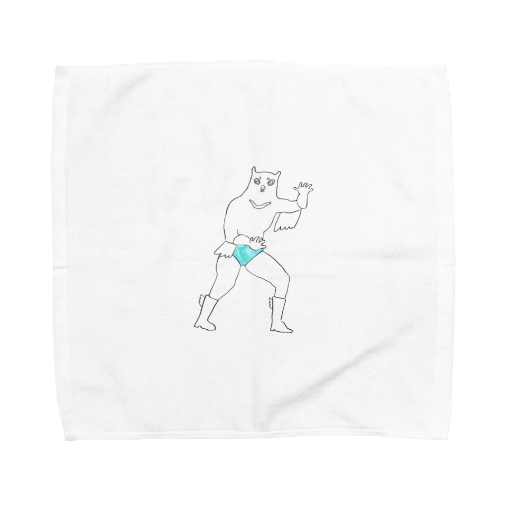 りゅうのすけのフクロウっぽい怪人 Towel Handkerchief