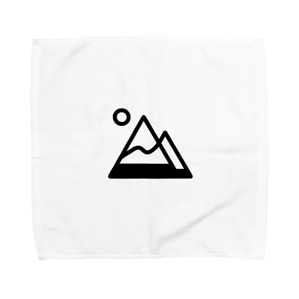 tk64358の山simple Towel Handkerchief