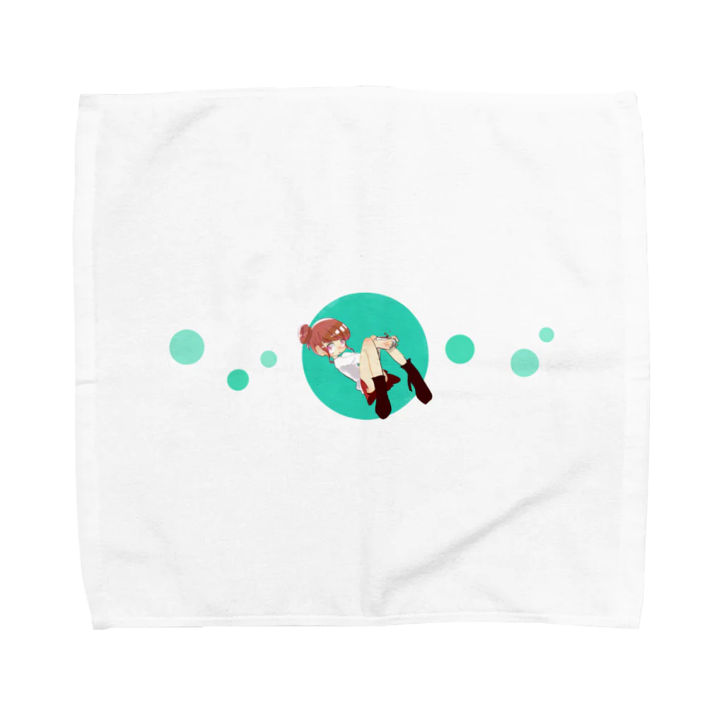 milliongodの珈琲と女の子 Towel Handkerchief