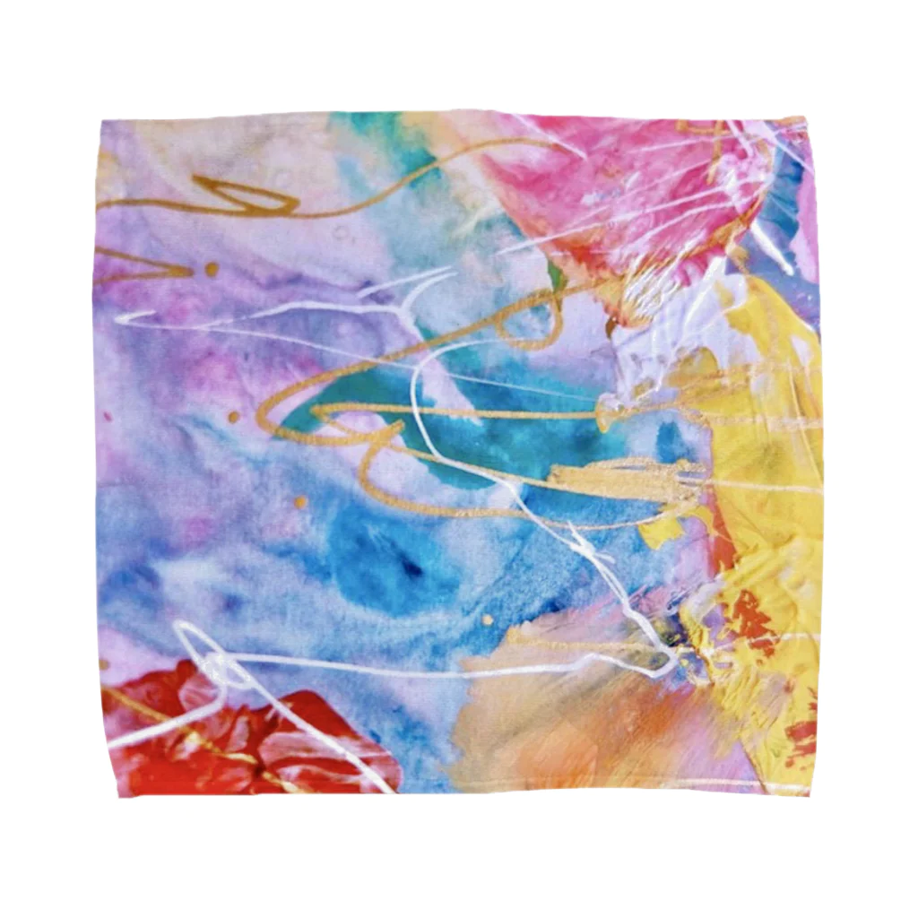 lalasandiegoのpalette.2(横ver.) Towel Handkerchief