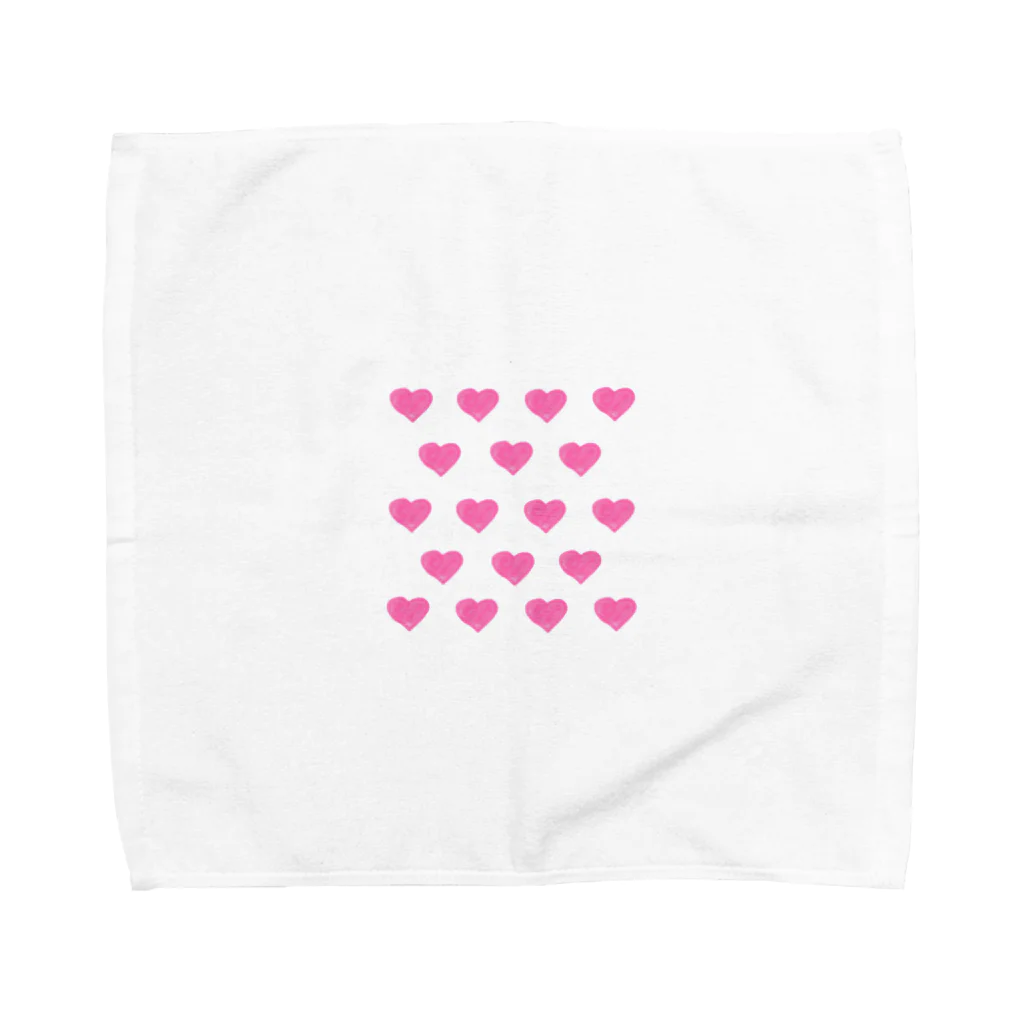 mero46のハート Towel Handkerchief