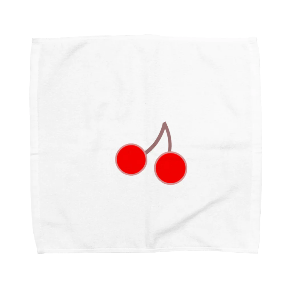 KanAのさくらんぼ Towel Handkerchief
