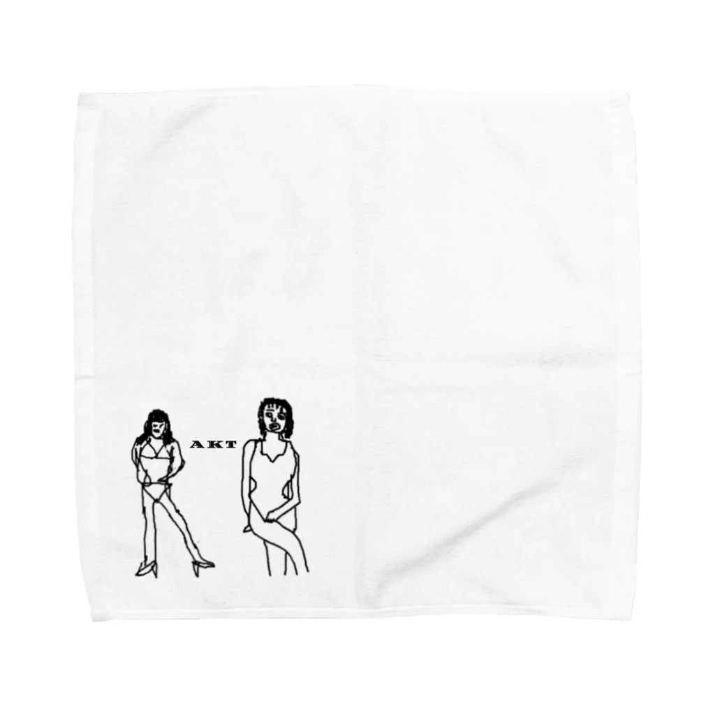 cyaco0315のダサいわよ？ Towel Handkerchief