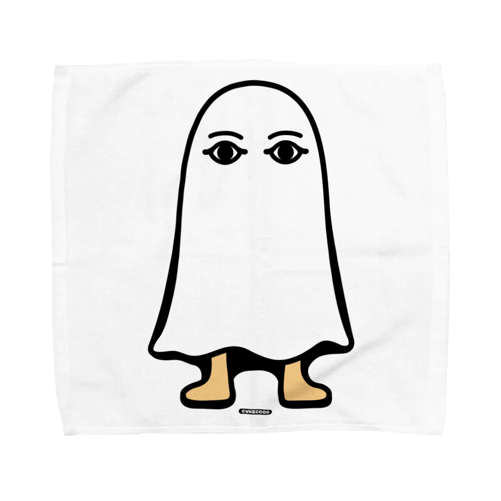 Cɐkeccooのエジプトの神様★メジェドさま★仁王立ち Towel Handkerchief