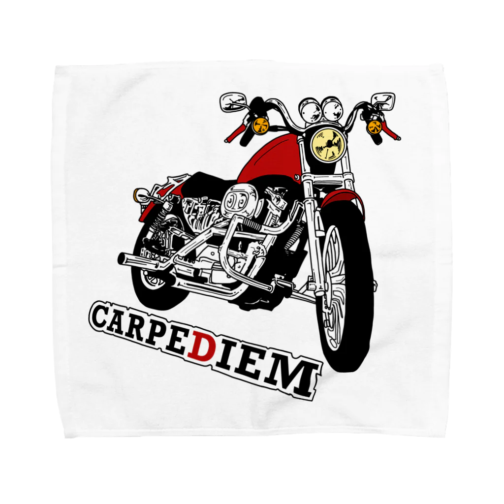 CARPE DIEMのバイク Towel Handkerchief