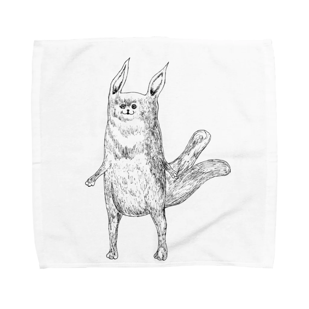 青のりショップの猫 Towel Handkerchief